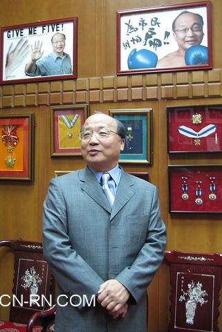 国民党中生代大将胡志强:政治敏锐 前途可期