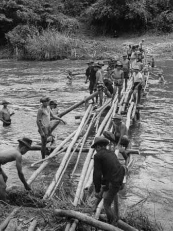 组图:蒋残军被迫撤离金三角老照片 (10)